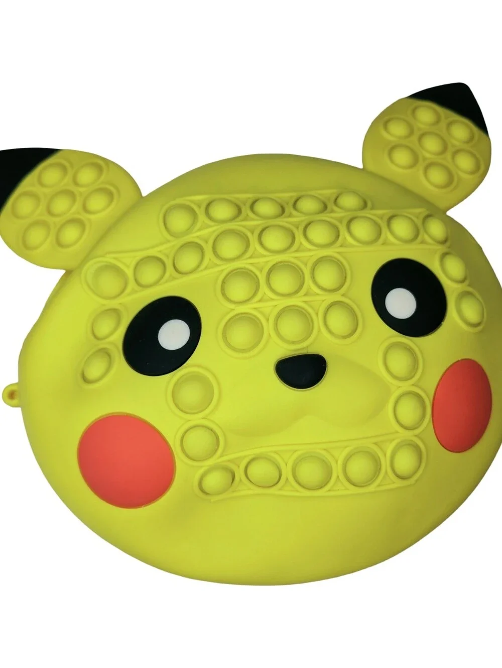Pikachu Pop It Silicone Crossbody Bag Pokémon Inspired Fidget Purse